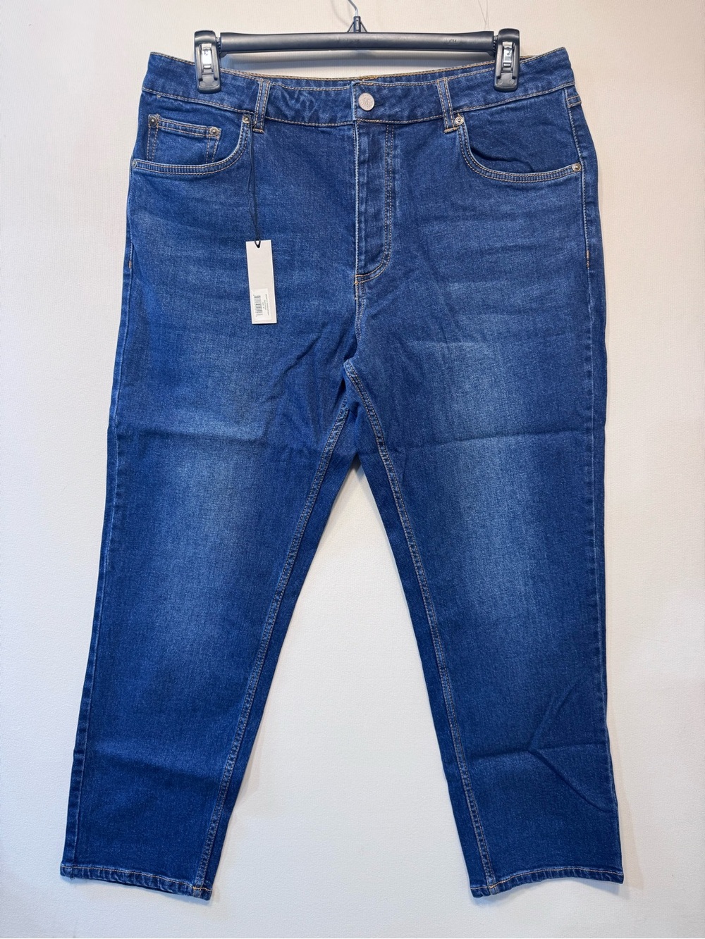Martha Stewart weekend jean dark indigo nwt